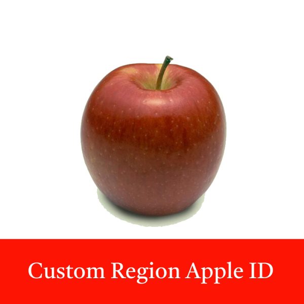 custom region Apple ID