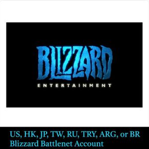 buy blizzard battlenet account in US HK JP BR ARG TRY