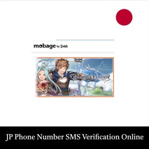 Mobage Japanese Phone number SMS verification Online