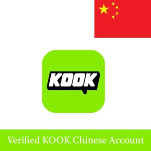 KOOK Chinese phone number verification account