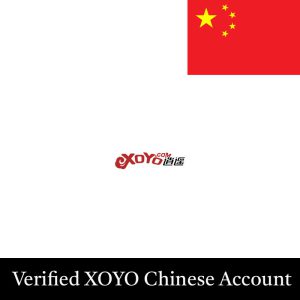 verified XOYO Chinese game account