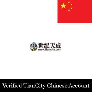 purchase tiancity Chinese account